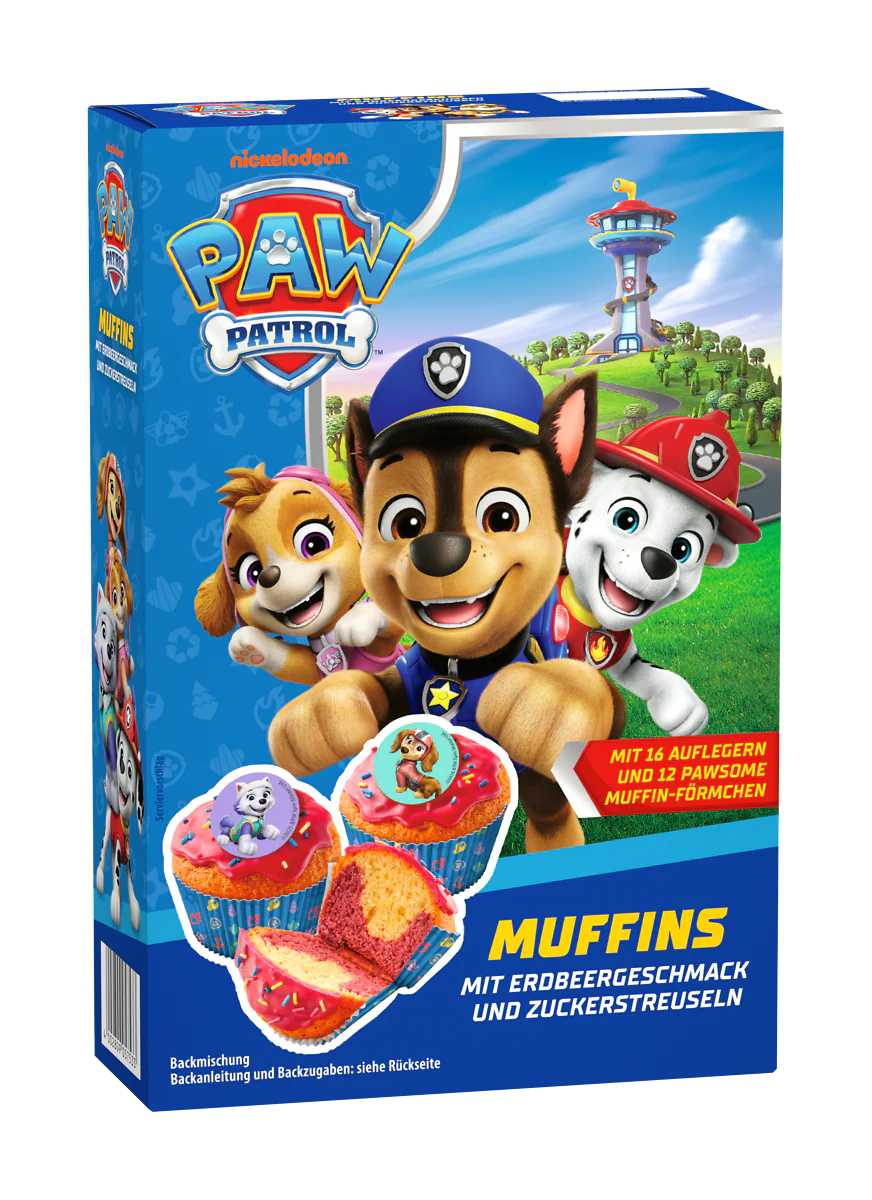 PAW Patrol Muffins Backmischung